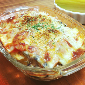 トマトとナスとじゃがいものオーブン焼き